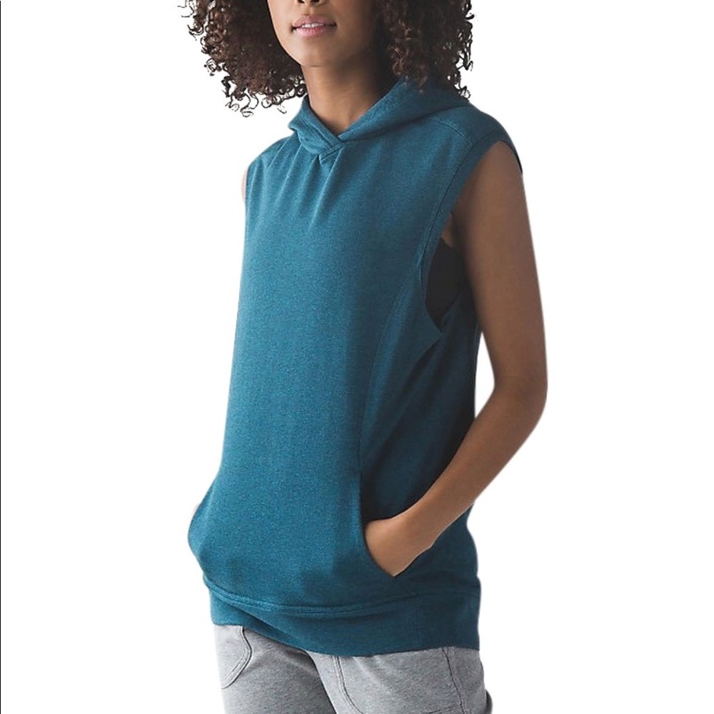 Lululemon blissed out sleeveless hoodie